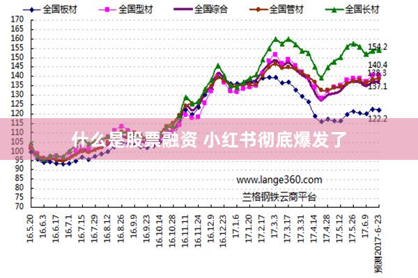 什么是股票融资 小红书彻底爆发了